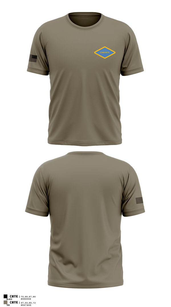 2-12 Chosen 63420170 Short Sleeve Performance Shirt - 1