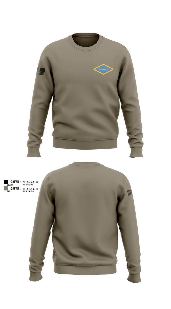 2-12 Chosen 63420170 Crew Neck Sweatshirt - 1