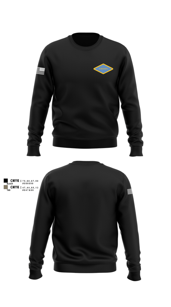 2-12 Chosen 63420170 Crew Neck Sweatshirt - 2