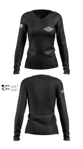 2-12 Chosen 63420170 Women's Long Sleeve V-neck Shirt - 2