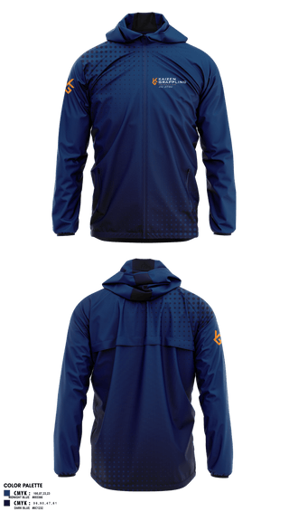 Kaizen Grappling Foundation 7390680 Windbreaker - 8