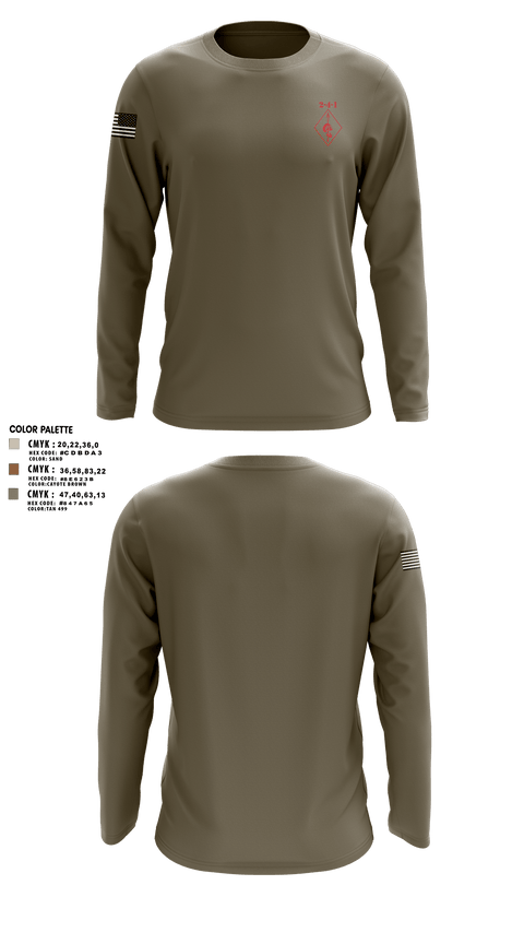 2-4-1 22384895 Long Sleeve Performance Shirt 6