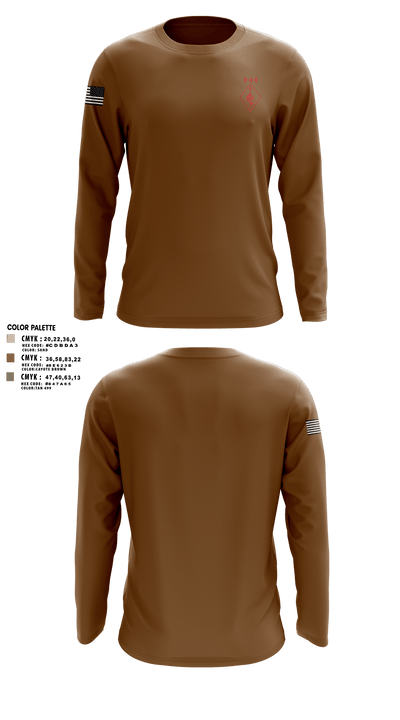 2-4-1 22384895 Long Sleeve Performance Shirt 8