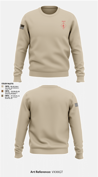 2-4-1 22384895 Crew Neck Sweatshirt - 7