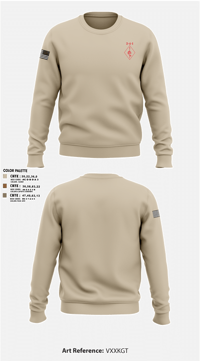 2-4-1 22384895 Crew Neck Sweatshirt - 7