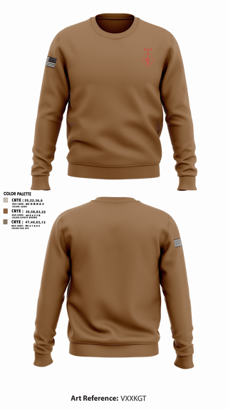 2-4-1 22384895 Crew Neck Sweatshirt - 8