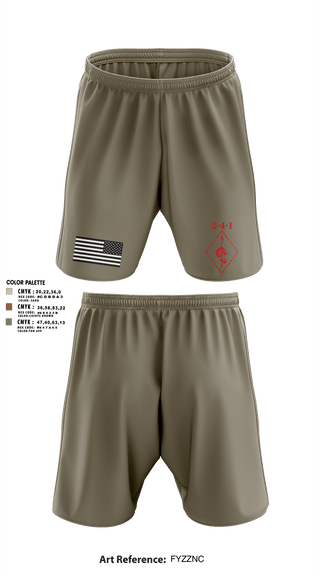 2-4-1 22384895 Athletic Shorts With Pockets - 6