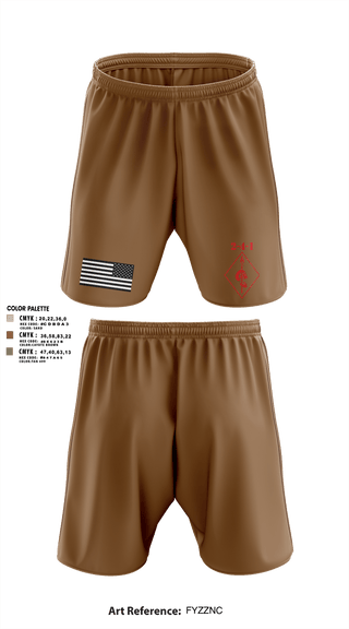 2-4-1 22384895 Athletic Shorts With Pockets - 8