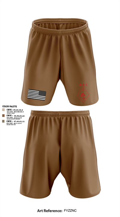 2-4-1 22384895 Athletic Shorts With Pockets - 8