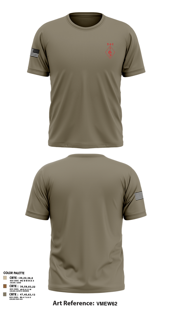 2-4-1 22384895 Old School Cotton Feel Shirt - 6