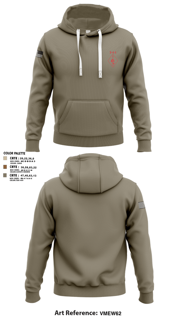 2-4-1 22384895 Hoodie - 6