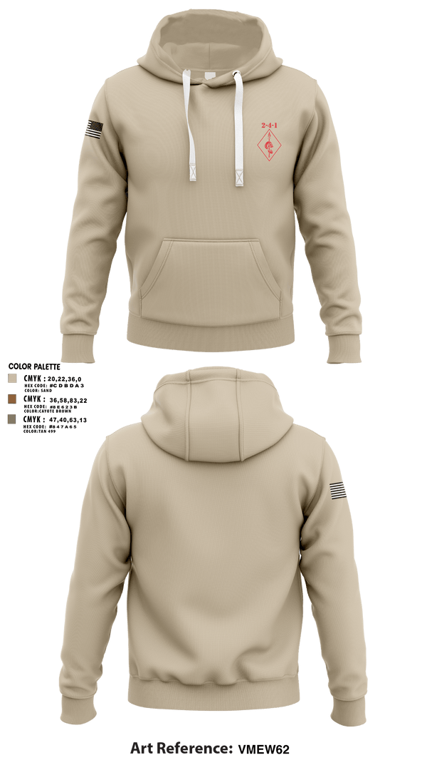 2-4-1 22384895 Hoodie - 7