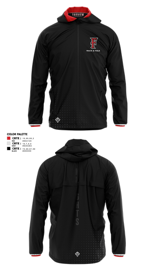 Fairview HS Track & Field 40984194 Windbreaker - 1