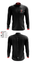 Fairview HS Track & Field 40984194 Qtr Zip fabric # 24 heavy 4 way stretch w/ pockets - 1