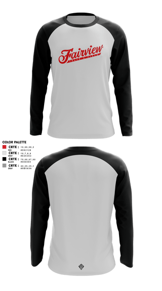 Fairview HS Track & Field 40984194 Old School Cotton Feel Shirt - 1