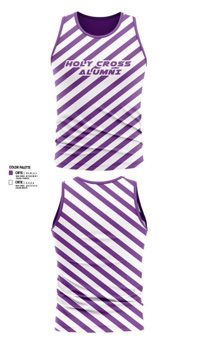 Holy Cross Alumni Men's Track Singlet - 2