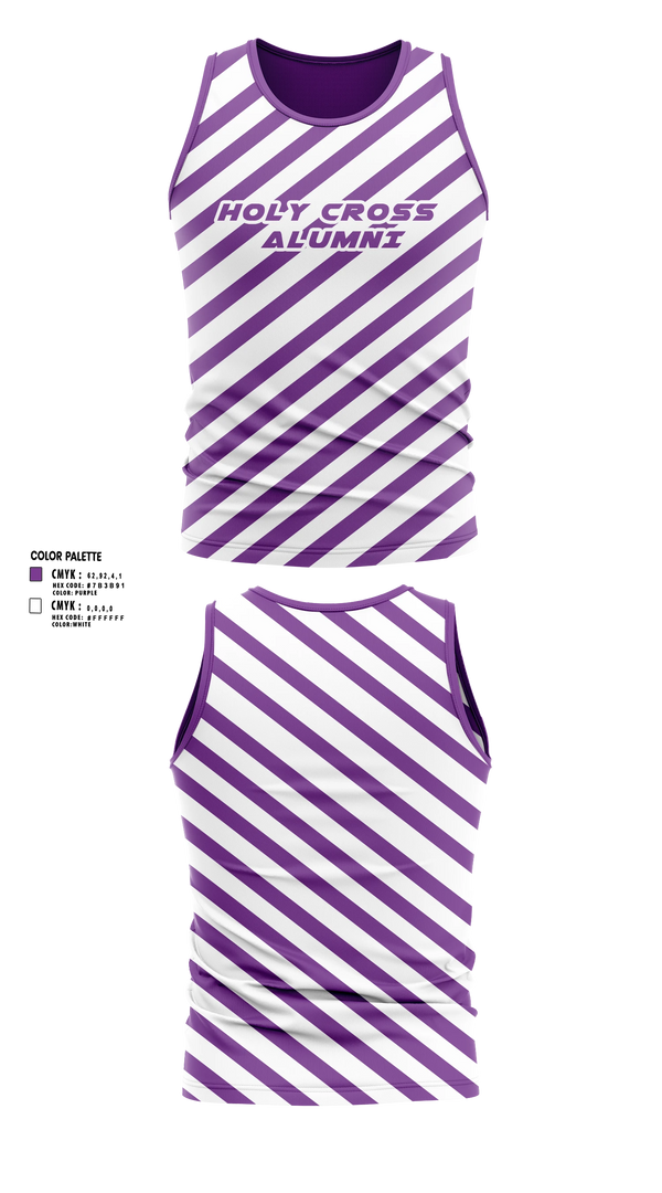 Mens Track Singlet, Holy Cross Alumni, Track & Field, Teamtime, Team time, sublimation, custom sports apparel, team uniforms, spirit wear, spiritwear, sports uniforms, custom shirts, team store, custom team store, fundraiser sports, apparel fundraiser