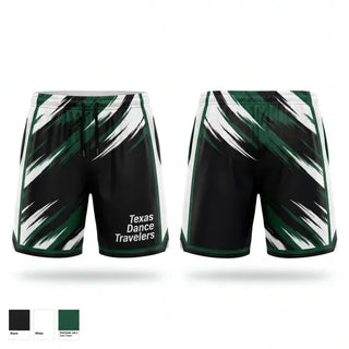 Athletic Shorts With Pockets, Texas Dance Travelers, Cheer, Teamtime, Team time, sublimation, custom sports apparel, team uniforms, spirit wear, spiritwear, sports uniforms, custom shirts, team store, custom team store, fundraiser sports, apparel fundraiser