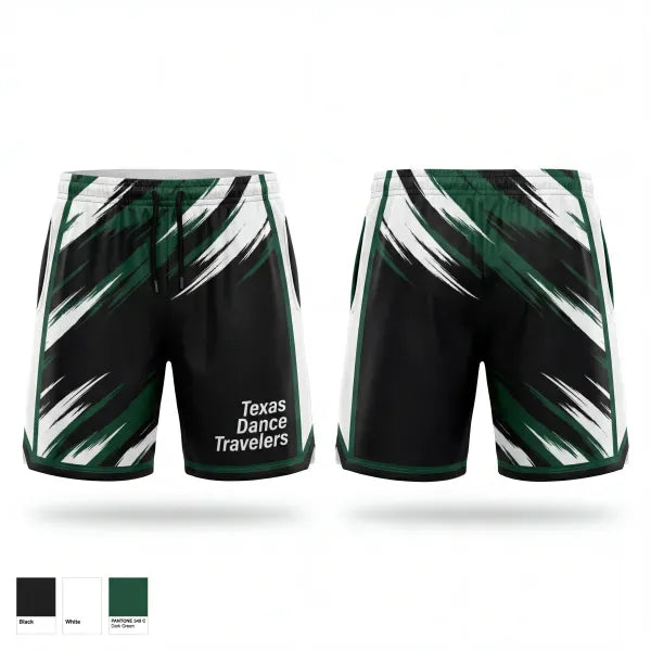 Athletic Shorts With Pockets, Texas Dance Travelers, Cheer, Teamtime, Team time, sublimation, custom sports apparel, team uniforms, spirit wear, spiritwear, sports uniforms, custom shirts, team store, custom team store, fundraiser sports, apparel fundraiser