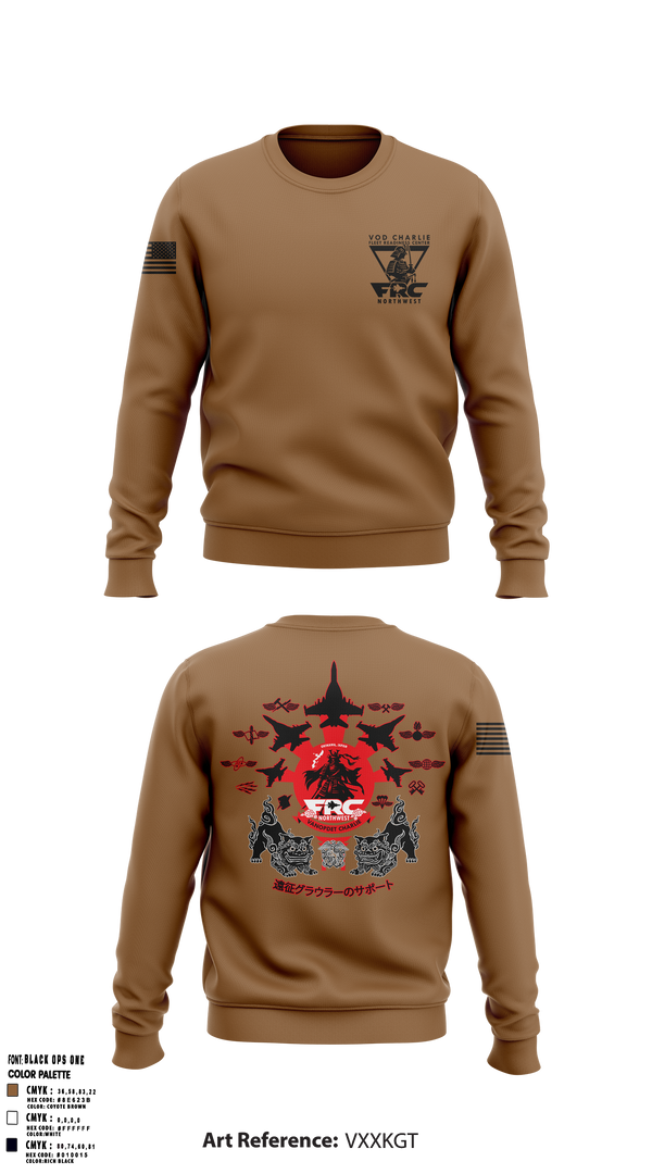 FRCNW VOD Charlie 33409703 Crew Neck Sweatshirt - 1