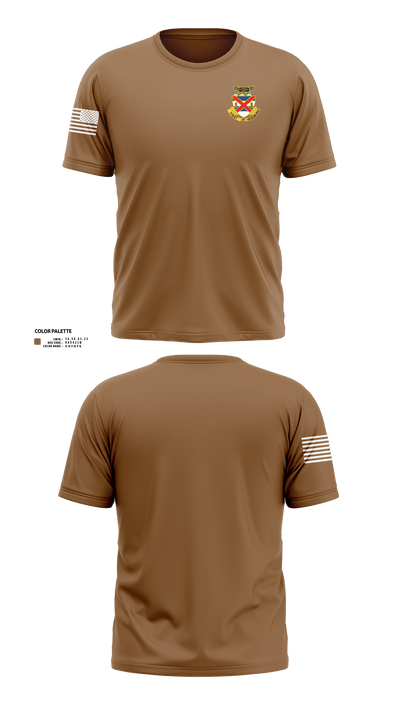 3-13 infantry 64660778 Short Sleeve Performance Shirt - 1