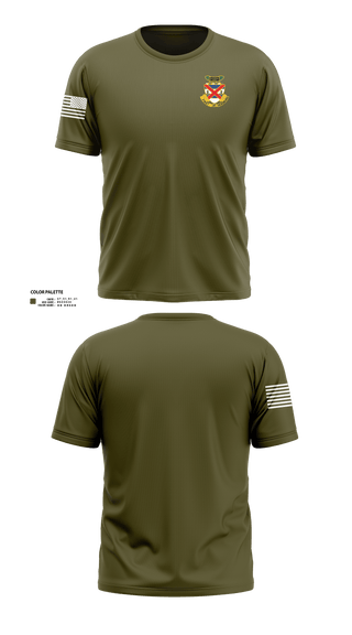3-13 infantry 64660778 Short Sleeve Performance Shirt - 2