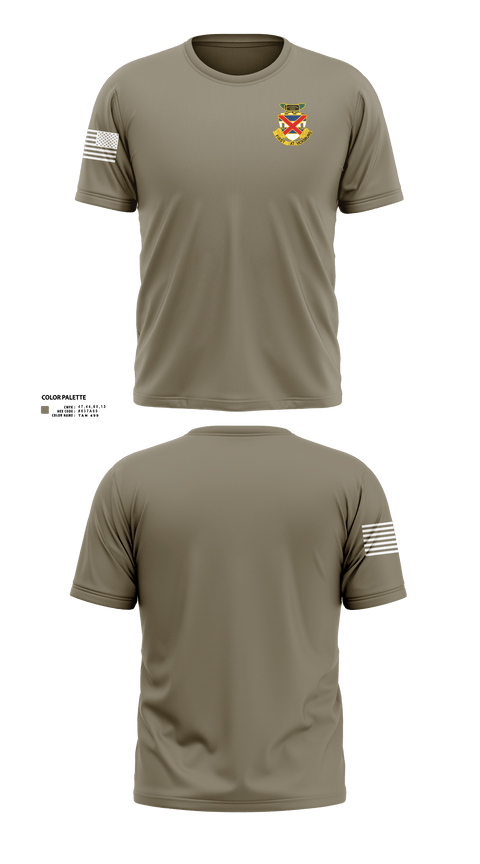 3-13 infantry 64660778 Short Sleeve Performance Shirt - 3