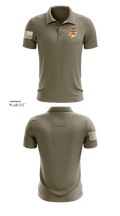 3-13 infantry 64660778 Short Sleeve Performance Polo - 3