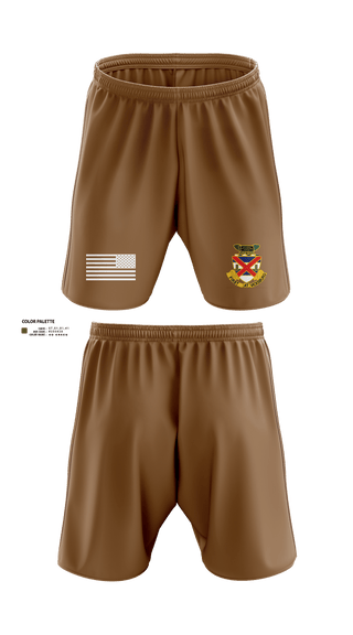 3-13 infantry 64660778 Athletic Shorts With Pockets - 1