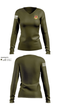 3-13 infantry 64660778 Women's Long Sleeve V-neck Shirt - 2