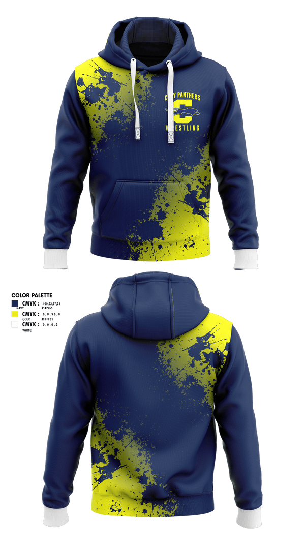 Clay Panthers 80292752 Hoodie - 2