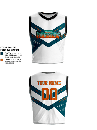 Midwest Monsters 95808505 Womens Basketball Jersey - 11
