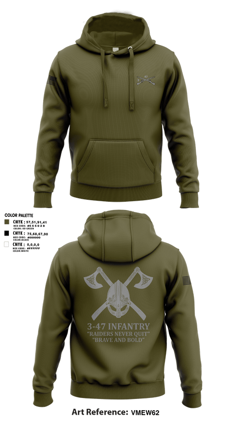 Bravo 3-47 43970083 Hoodie - 1