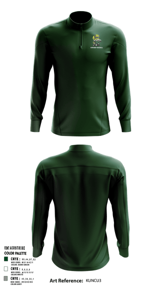 Winthrop Baseball 32251346 Quarter Zip Jacket -2