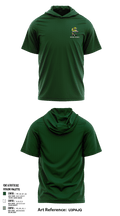 Winthrop Baseball 32251346 Short Sleeve Performance Shirt with hood - 1