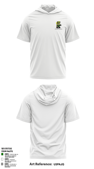 Winthrop Baseball 32251346 Short Sleeve Performance Shirt with hood - 3