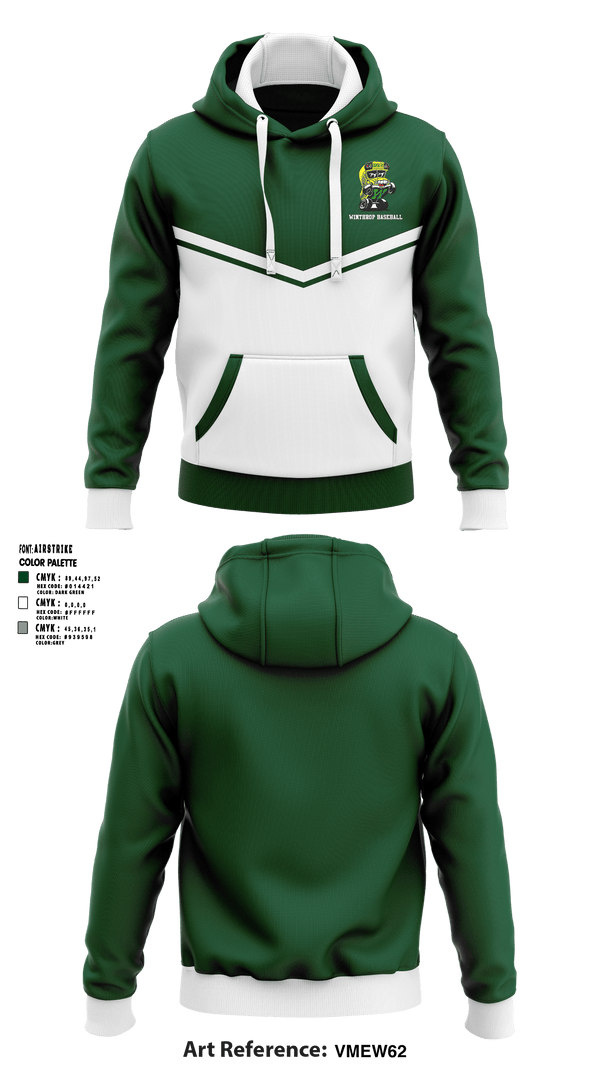 Winthrop Baseball 32251346 Hoodie - 1