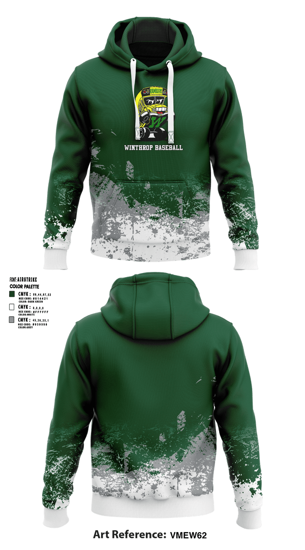 Winthrop Baseball 32251346 Hoodie - 2