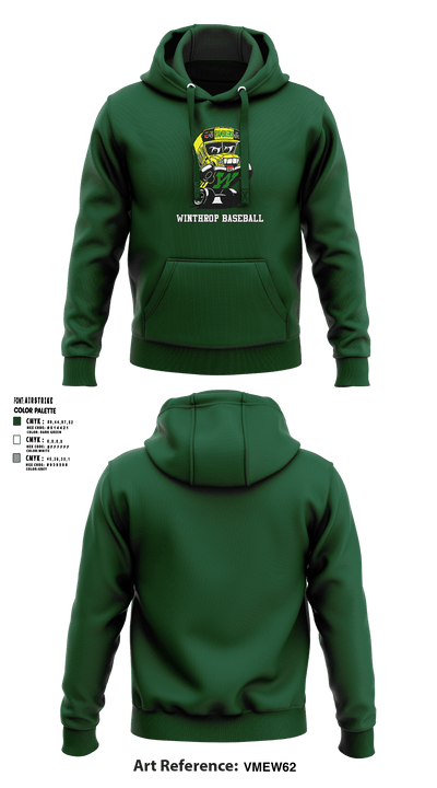 Winthrop Baseball 32251346 Hoodie - 3