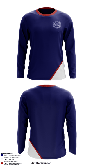 USPS 47043288 Long Sleeve Performance Shirt 1