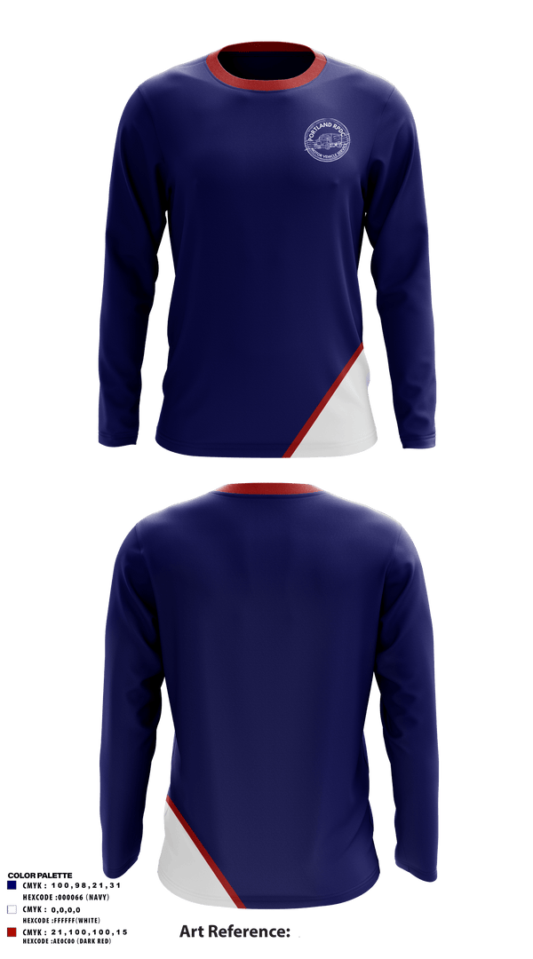 USPS 47043288 Long Sleeve Performance Shirt 1