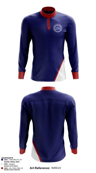 USPS 47043288 Quarter Zip Jacket - 1