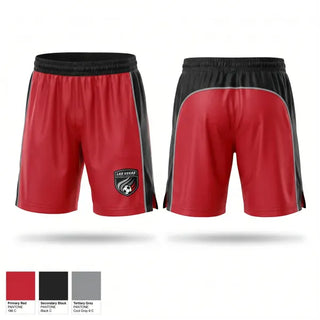 Mens Soccer Shorts, LVSA Boys Black 2017, Men's Soccer, Teamtime, Team time, sublimation, custom sports apparel, team uniforms, spirit wear, spiritwear, sports uniforms, custom shirts, team store, custom team store, fundraiser sports, apparel fundraiser