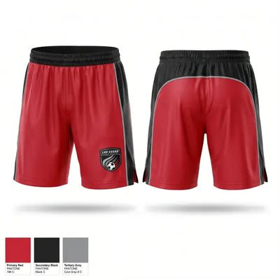 LVSA Boys Black 2017 16067811 Mens Soccer Shorts - 1