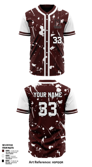 Full Button Baseball Jersey