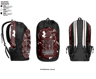Magdalena High School Baseball 69500087 Gear Bag - 1