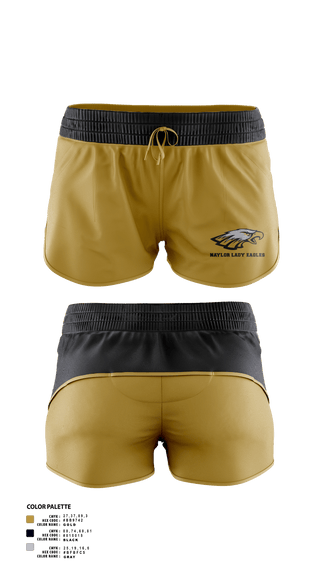 Naylor Lady Eagles Softball Women's Shorts - 1