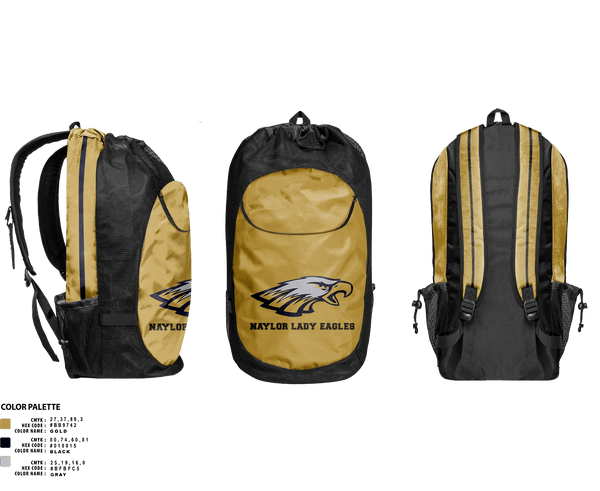Naylor Lady Eagles Softball Gear Bag - 1