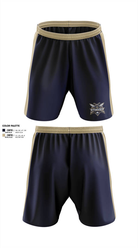 Stingerz 75370977 Athletic Shorts With Pockets - 1