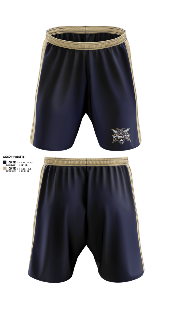 Stingerz 75370977 Athletic Shorts With Pockets - 1